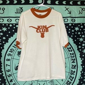 Mens Texas Longhorns ringer tee
